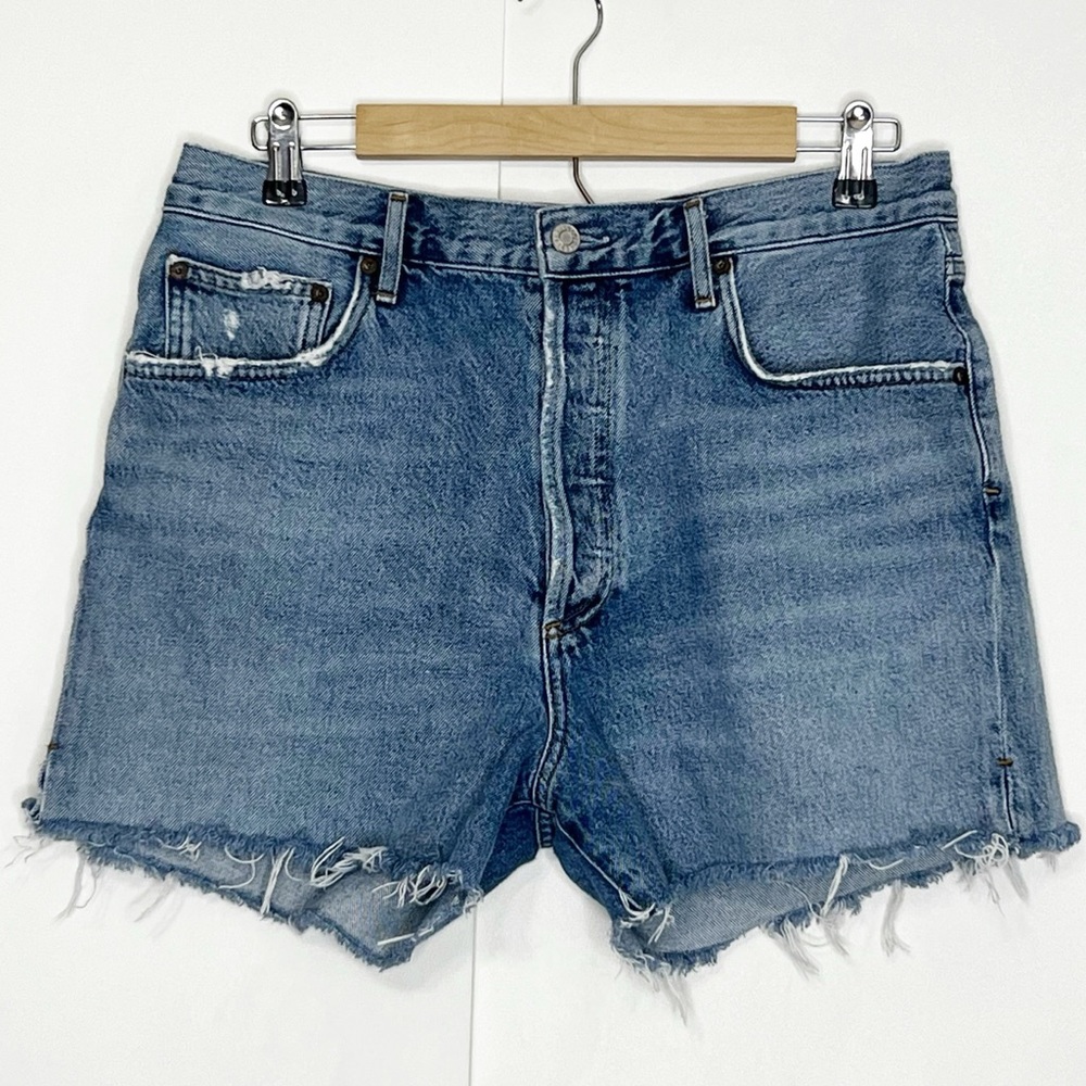 AGOLDE Dee Epic Denim Super High‎ Rise Short